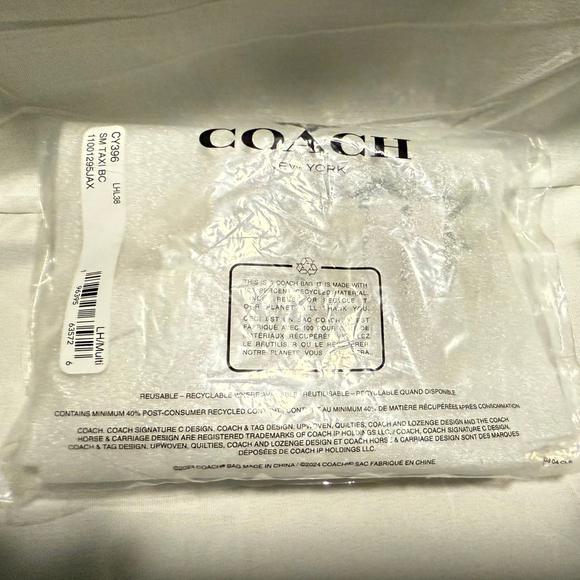 Coach Yellow Taxi Cab Keyring Bag Charm Accessory NEW with tags - Picture 5 of 5